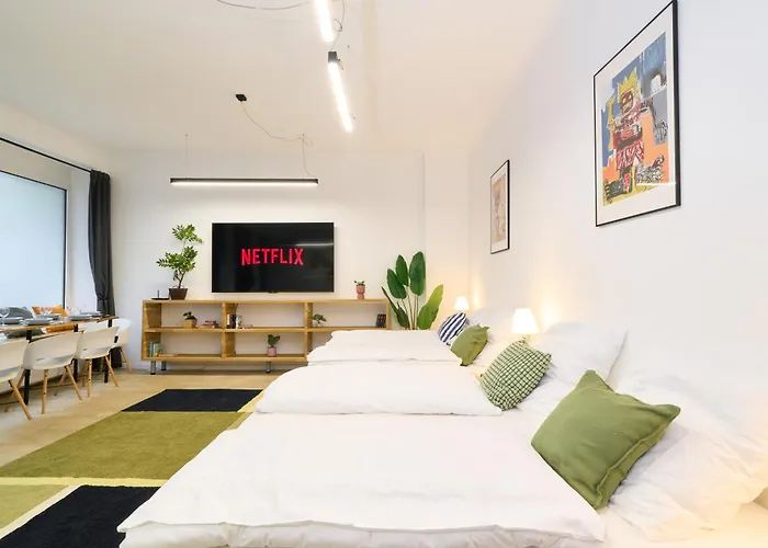 Apartmán Naehe Mauerpark - 65 Qm Berlín